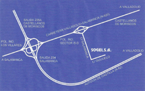 Mapa de situación Almacén SOGEISA (Salamanca) ... Hacer click para ver más grande